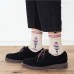 Mens Cotton Middle Tube Socks Breathable Heavy Duty Reinforced Crew Socks